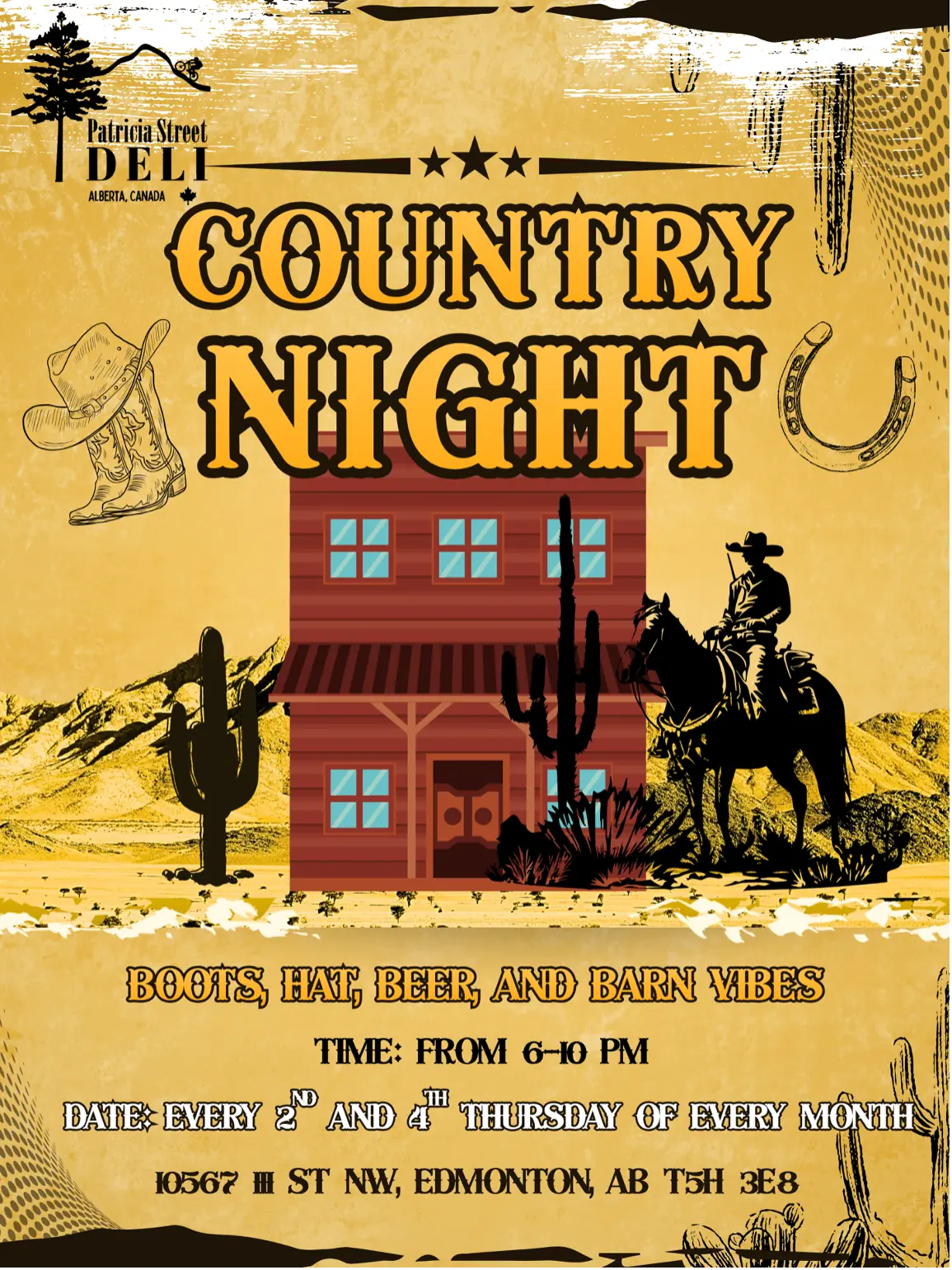 Country Night event creative