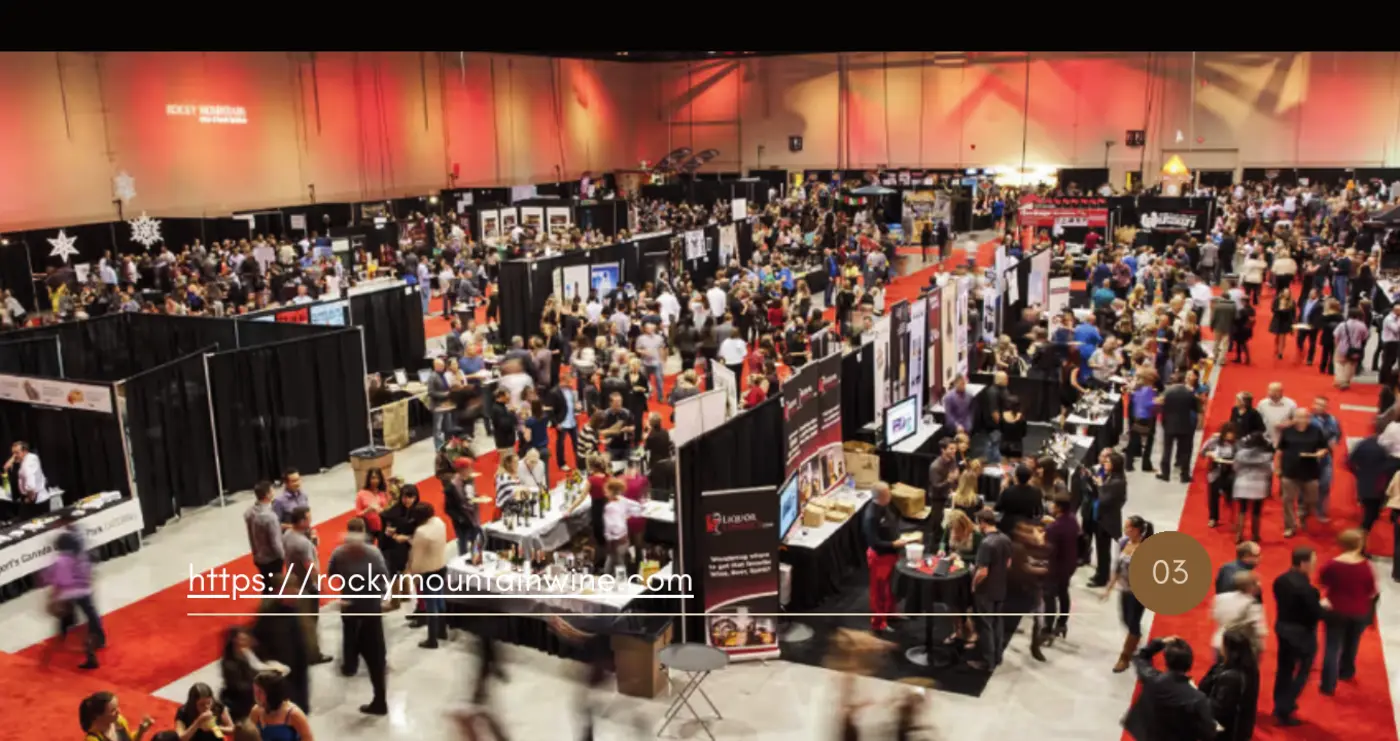 Rocky Mountain Wine & Food Festival event environment